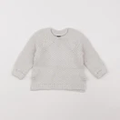 GAP - pull beige, or - 18/24 mois
