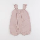 Petit Bateau - combinaison rose - 12 mois