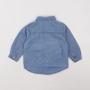 Boutchou - chemise bleu - 18 mois