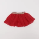 Vertbaudet - jupe rouge - 12 mois