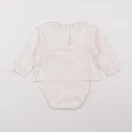 Vertbaudet - body tee-shirt blanc - 9 mois
