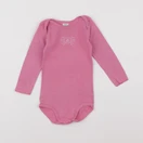 Petit Bateau - body rose - 18 mois