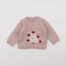 Vertbaudet - pull rose - 9 mois