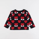 Jacadi - pull bleu - 18 mois