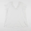 Natalys maternité - tee-shirt allaitement blanc - s