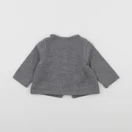 Jacadi - gilet gris - 6 mois
