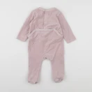 Boutchou - pyjama velours rose - 9 mois