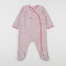Petit Bateau - pyjama velours rose - 18 mois