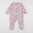 Petit Bateau - pyjama velours rose - 18 mois
