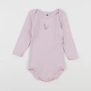 Petit Bateau - body rose - 18 mois