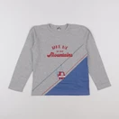 Bonton - tee-shirt gris - 8 ans