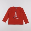 Jacadi - tee-shirt rouge - 8 ans