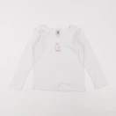 Petit Bateau - maillot de corps blanc - 6 ans