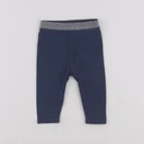 Vertbaudet - legging bleu - 3 mois