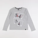 IKKS - tee-shirt gris - 12 ans