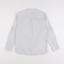 Zara - chemise blanc, bleu - 11/12 ans
