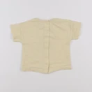 Vertbaudet - tee-shirt jaune - 6 mois