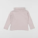 Vertbaudet - sous-pull blanc, rose - 3 ans