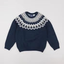 Okaidi - pull bleu - 8 ans