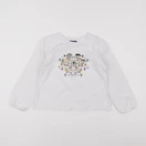 Okaidi - tee-shirt blanc - 8 ans