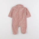 Vertbaudet - pyjama velours rose - 3 mois