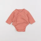 Vertbaudet - body rose - 0 mois