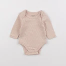 Vertbaudet - body rose - 1 mois