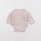 Vertbaudet - body rose - 0 mois