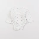 Vertbaudet - body blanc - 0 mois