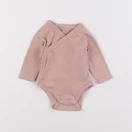 Vertbaudet - body rose - 1 mois