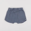 Natalys - short bleu - 3/6 mois