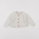 Buho - gilet blanc - 3 mois