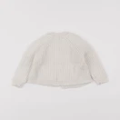 Buho - gilet blanc - 3 mois