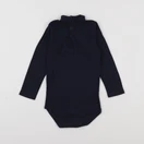 Petit Bateau - body à col bleu - 24 mois