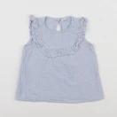 H&M - blouse bleu - 12 mois