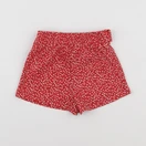 Mango - short rouge - 9/12 mois