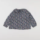 Petit Bateau - blouse bleu - 36 mois