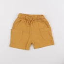 Vertbaudet - short coton jaune - 3 mois