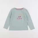 Vertbaudet - tee-shirt vert, or - 6 ans