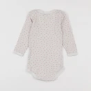 Petit Bateau - body blanc - 12 mois