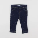 Vertbaudet - jegging bleu - 6 mois