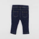 Vertbaudet - jegging bleu - 6 mois