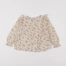 Vertbaudet - blouse beige - 3 ans