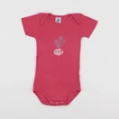 Petit Bateau - body rose - 12 mois