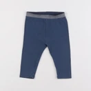 Vertbaudet - legging bleu - 9 mois