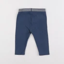 Vertbaudet - legging bleu - 9 mois