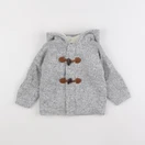 Vertbaudet - gilet gris - 18 mois