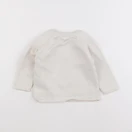 Vertbaudet - pull beige - 12 mois