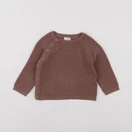 Vertbaudet - pull violet - 12 mois