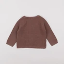 Vertbaudet - pull violet - 12 mois